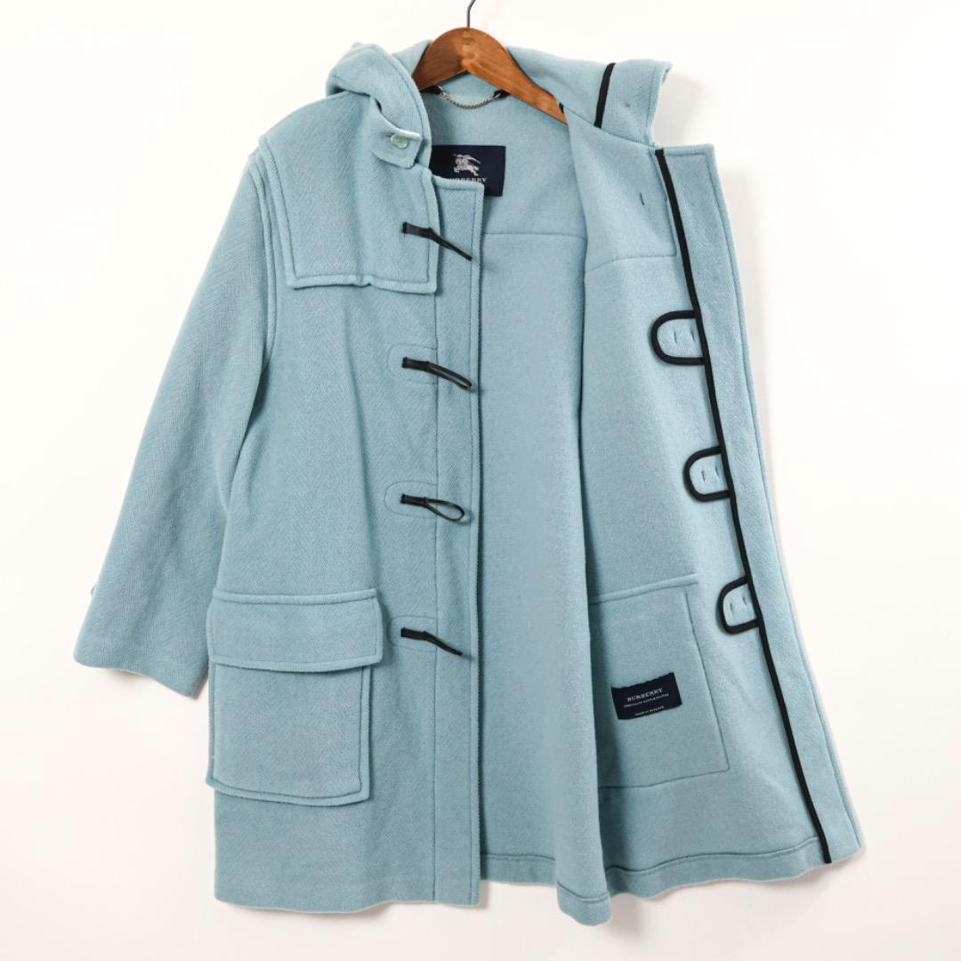 H2853-150◾️バーバリー　イングランド製　ダッフルコート