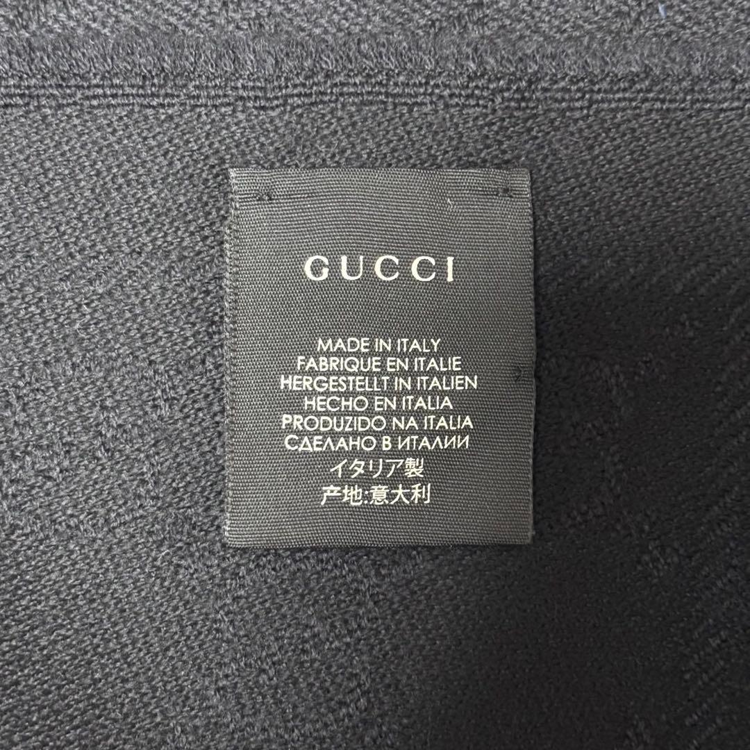 美品 GUCCI グッチ GG柄 マフラー メンズ レディース