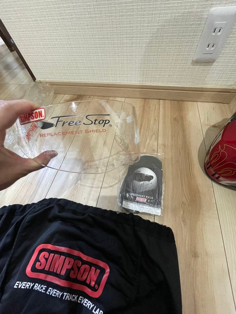 SIMPSOM シンプソン　RX10 ヘルメット 59cm