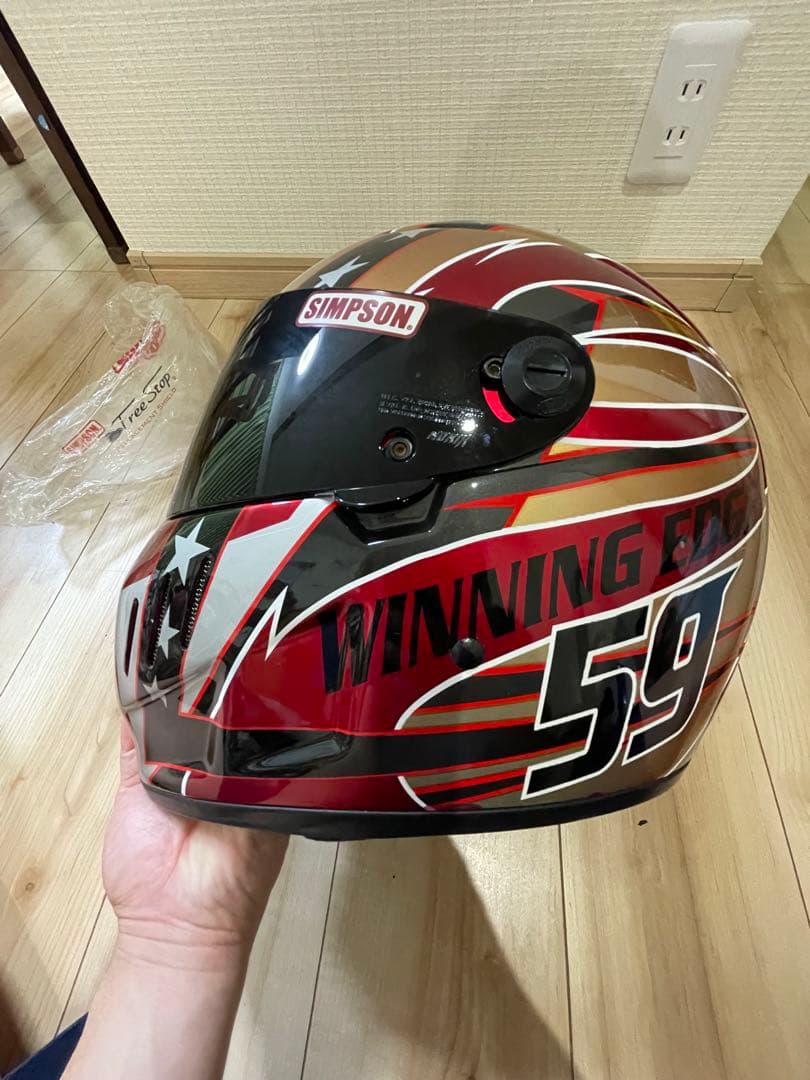 SIMPSOM シンプソン　RX10 ヘルメット 59cm