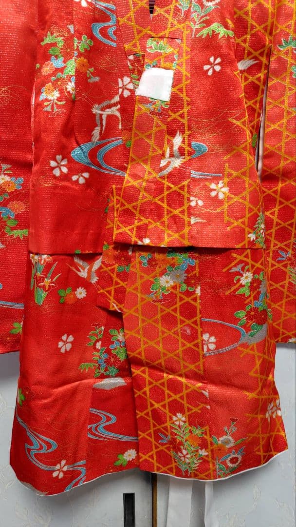 RK539子供着物着丈センチ裄丈40センチ非常に綺麗美品正絹