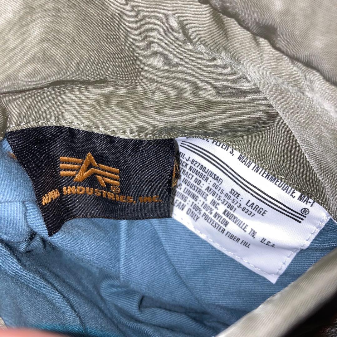 ぽ*ち様 ALPHA アルファ　MA-1 フライトジャケット