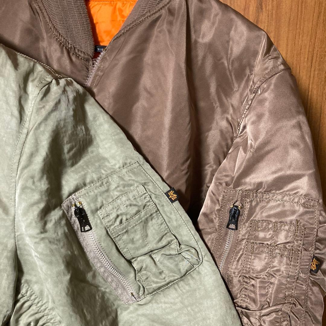 ぽ*ち様 ALPHA アルファ　MA-1 フライトジャケット