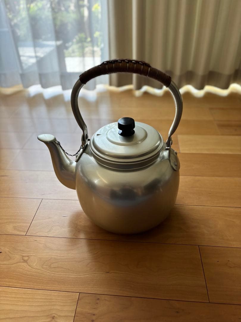 nitto日東アルミ製シルバーやかん15ℓ