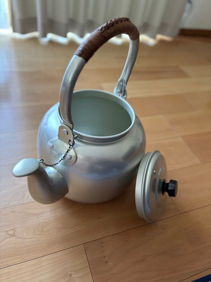 nitto日東アルミ製シルバーやかん15ℓ