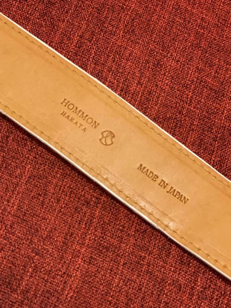 ◆感謝価格◆HOMMON HAKATA◆クロコダイル◆パッチワークベルト◆