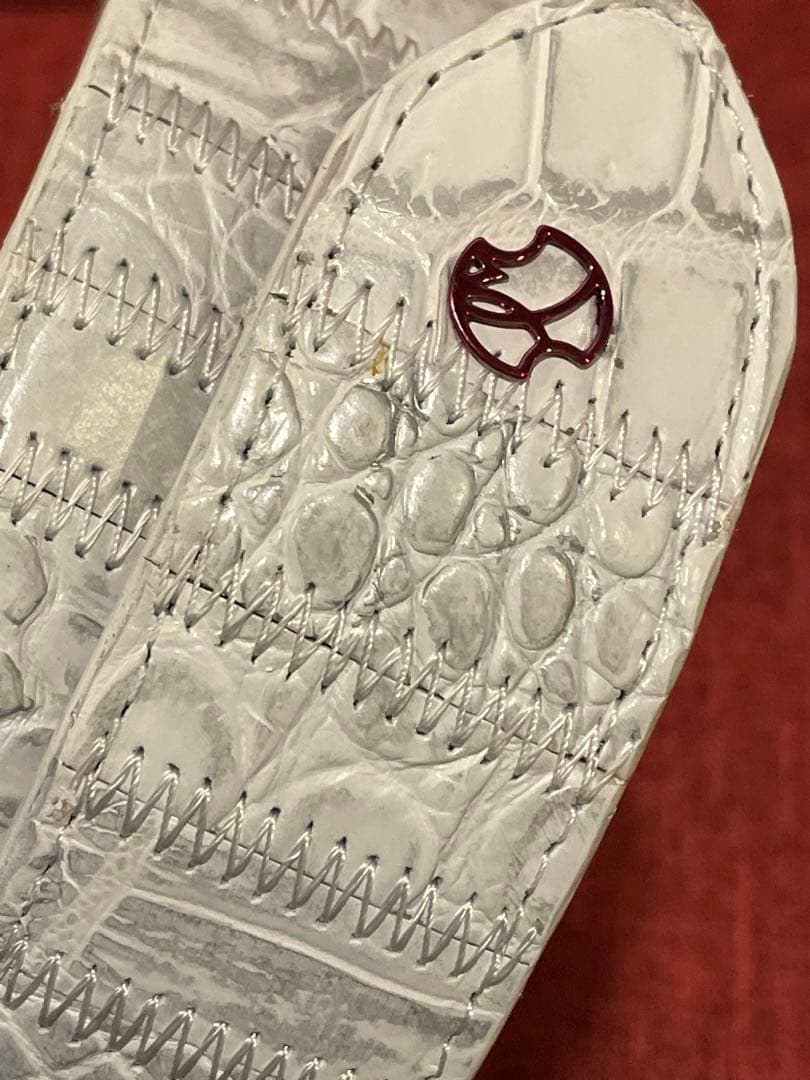 ◆感謝価格◆HOMMON HAKATA◆クロコダイル◆パッチワークベルト◆