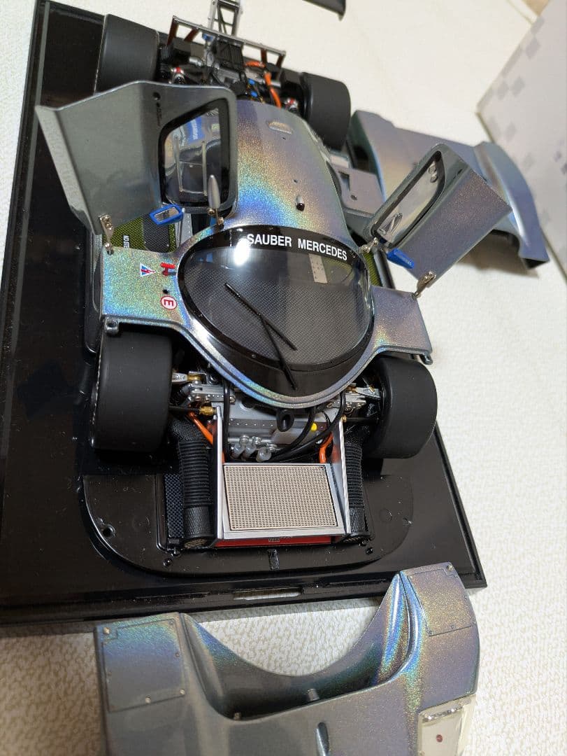 ザウバーメルセデス C9 エグゾト リキッドシルバー限定品