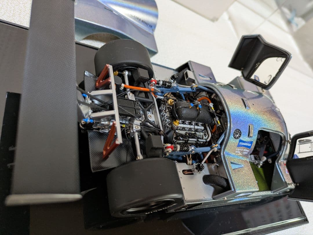 ザウバーメルセデス C9 エグゾト リキッドシルバー限定品