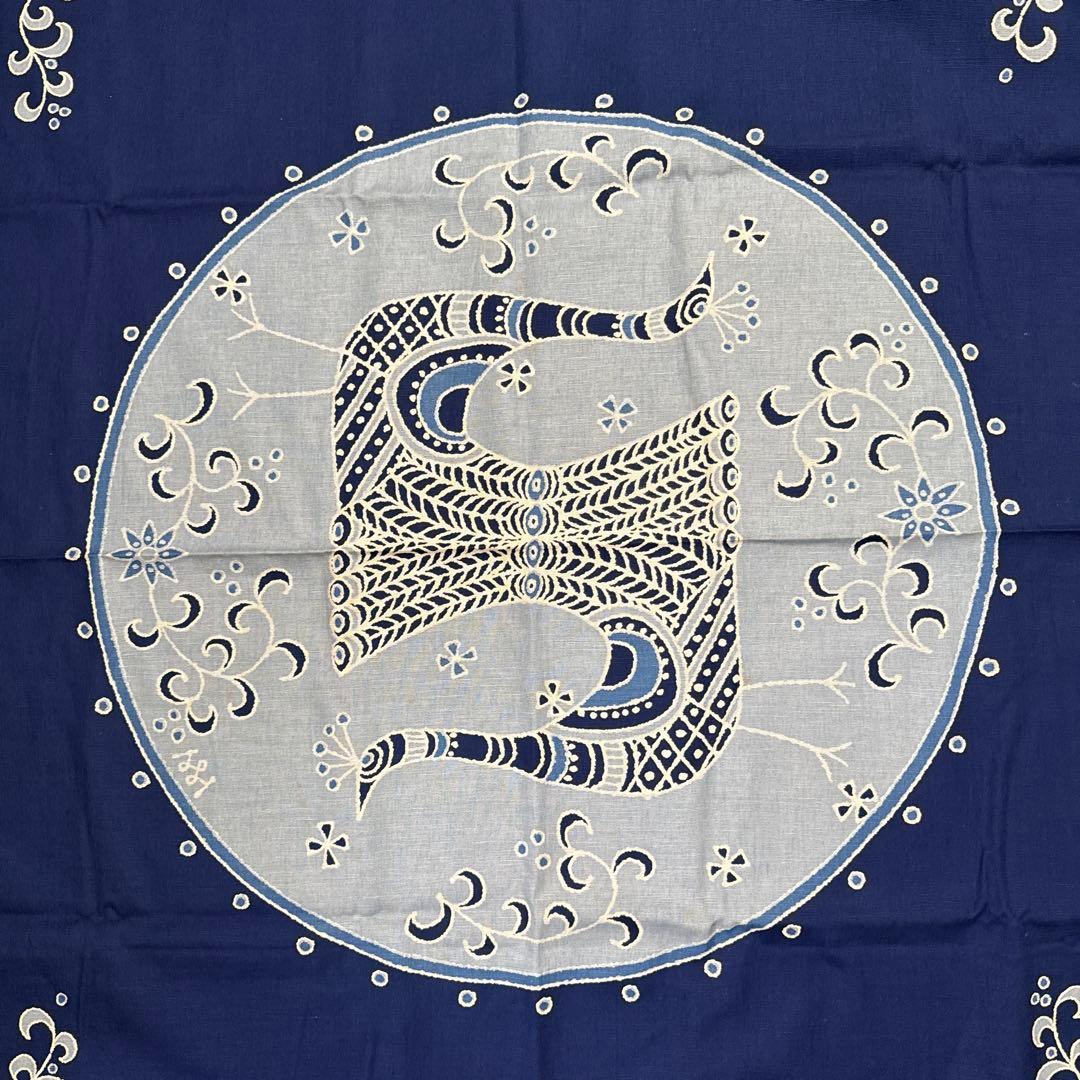 美讚靑彣 ふじみやび テーブルクロス・タペストリー　綿100%　綿貫宏介