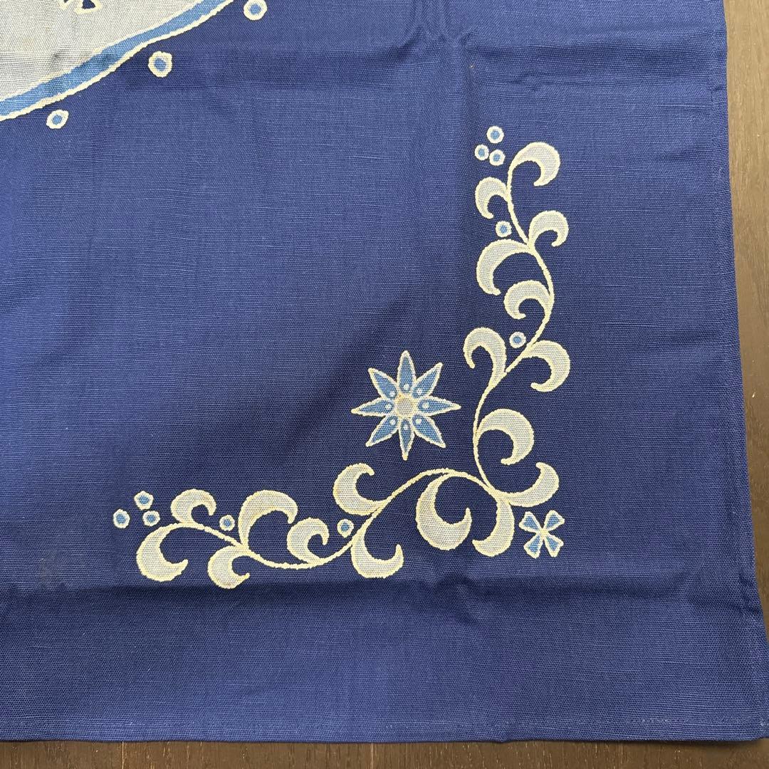 美讚靑彣 ふじみやび テーブルクロス・タペストリー　綿100%　綿貫宏介