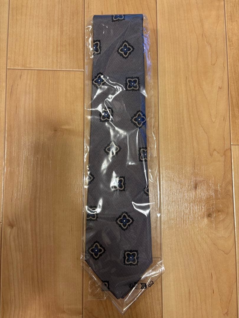 FRANCO BASSI × BEAMS花柄ネクタイ