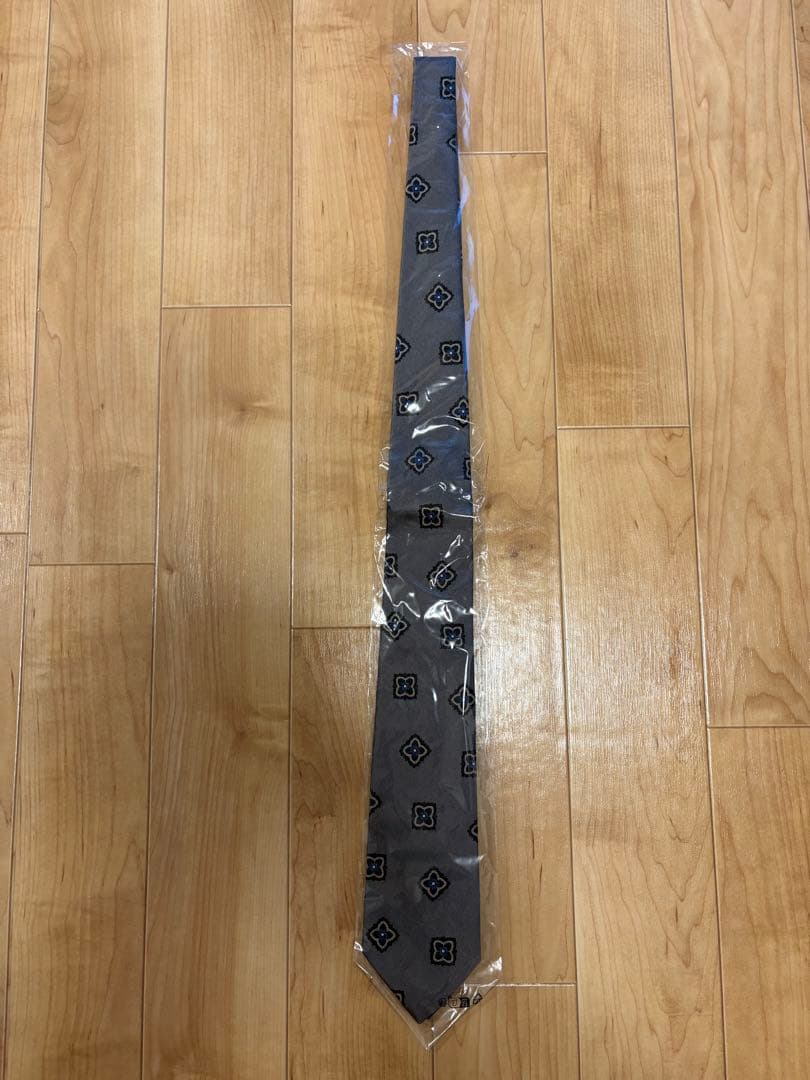 FRANCO BASSI × BEAMS花柄ネクタイ