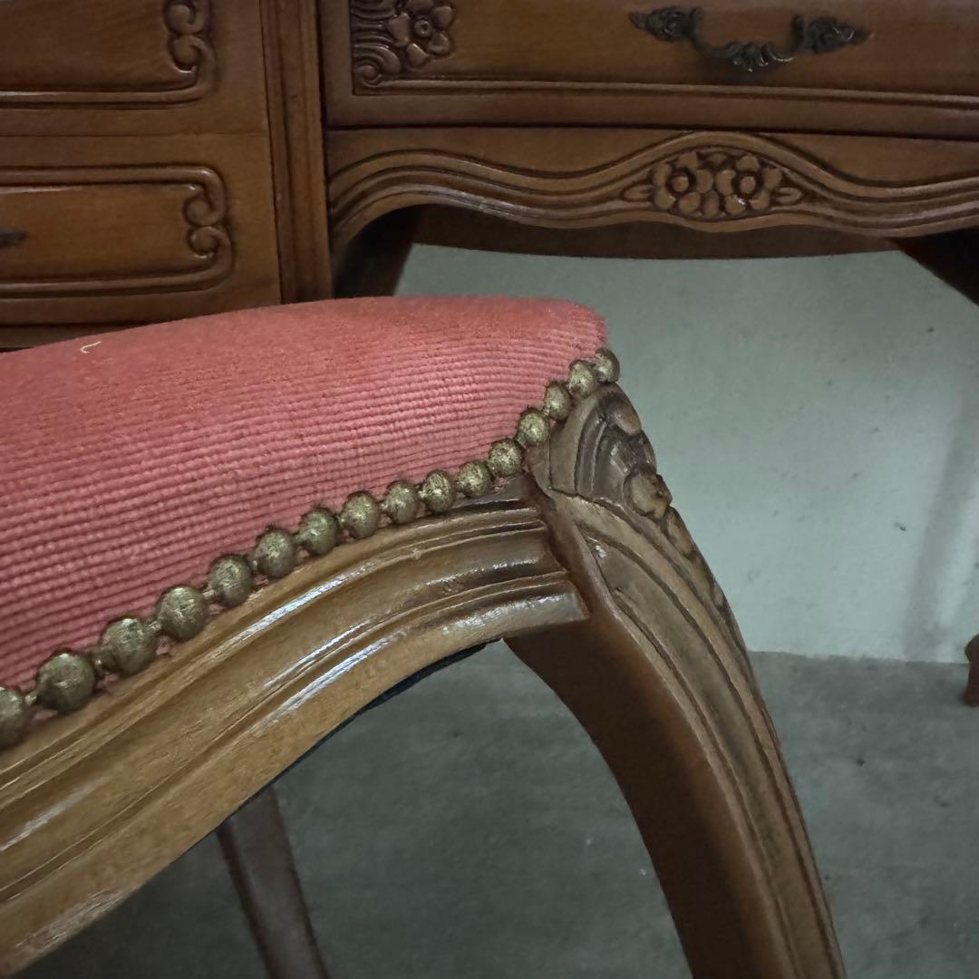 セット購入用　チェア　クラシック木製ドレッサー・鏡台