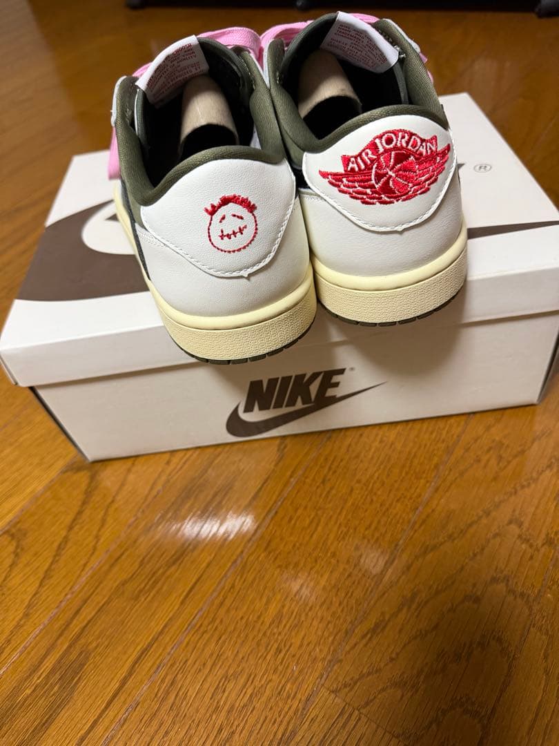 Travis Scott × AJ1 Low OG Reverse Olive