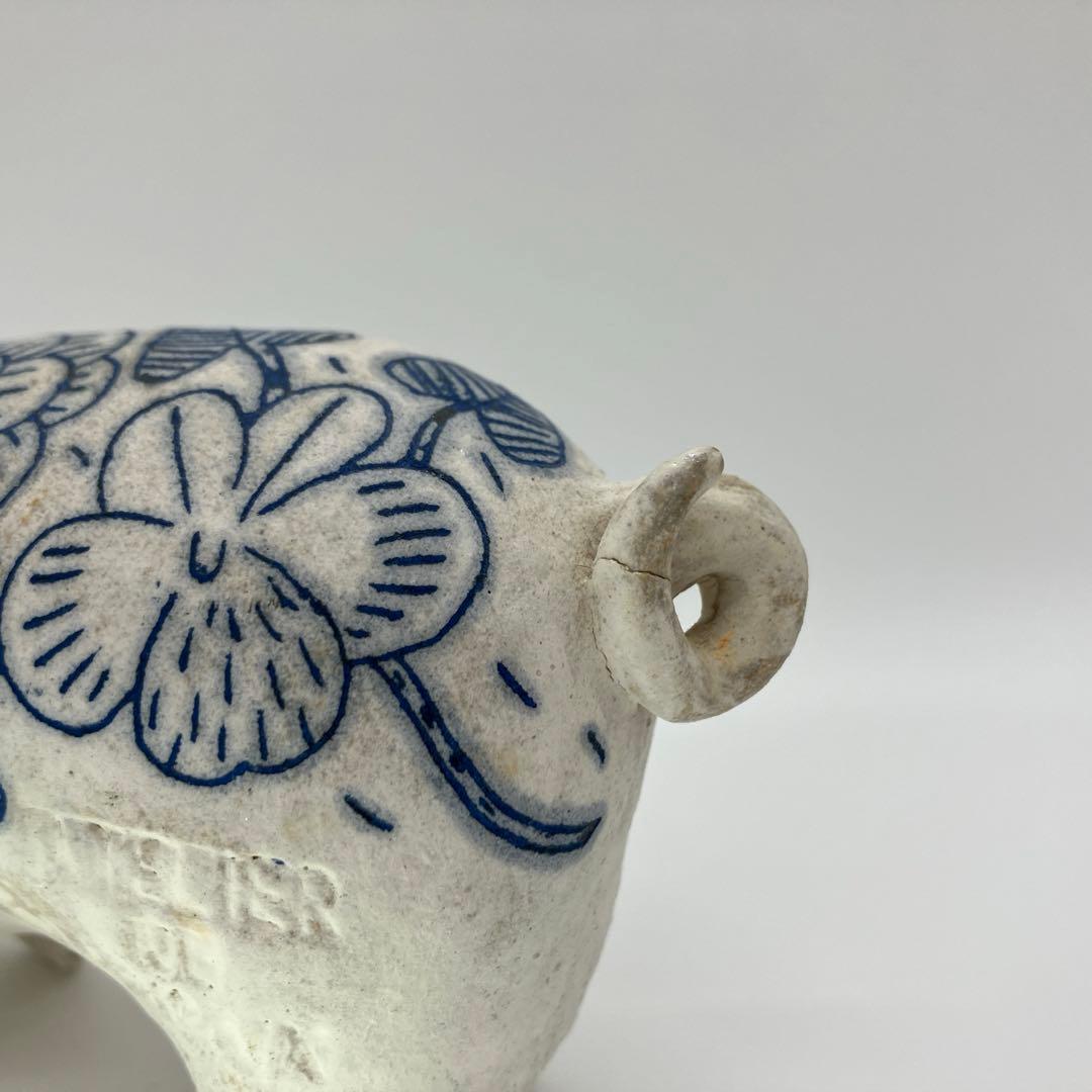 鹿児島睦　ブタ　置物