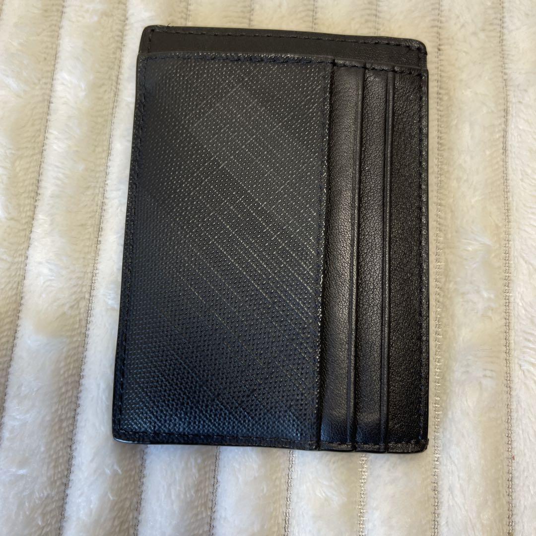 【極美品】　Burberry バーバリー　カードケース　名刺入れ　マネークリップ