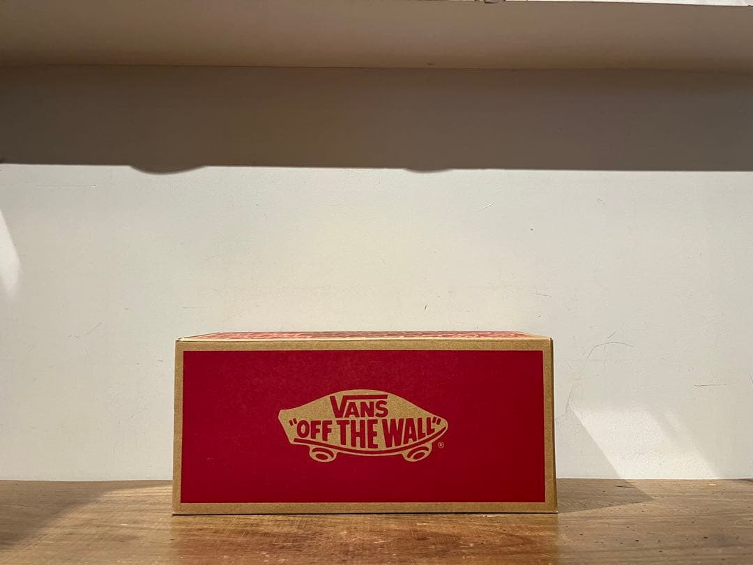 VANS slipon スリッポン チェッカー US正規新品 赤箱 28.5cm