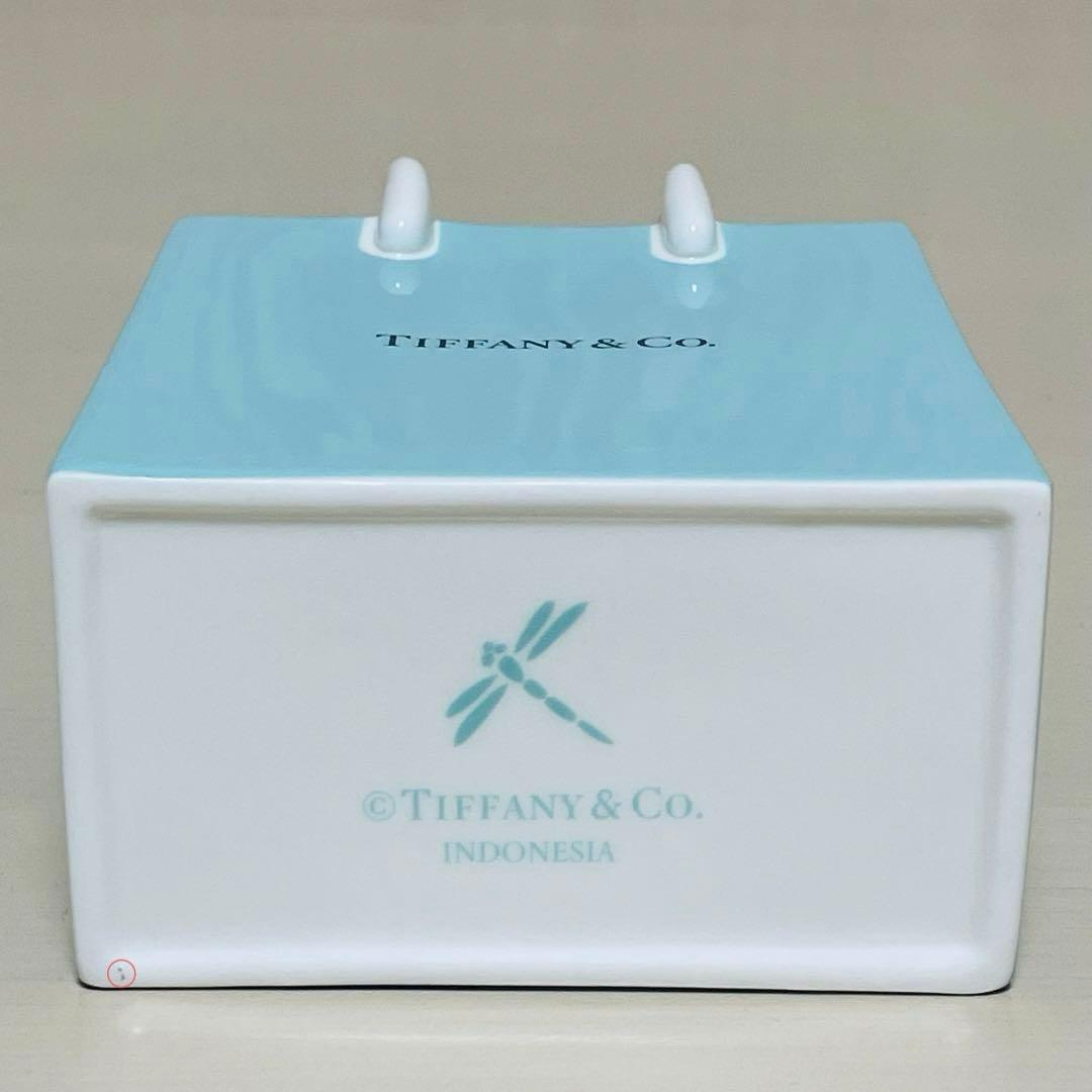 Tiffany & Co. ティファニー 陶器製 ショッパー型 置物