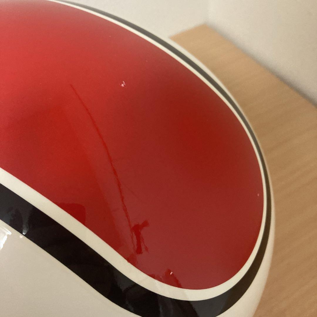 希少 山城 ニューレトロフルフェイス　CBX赤白カラー