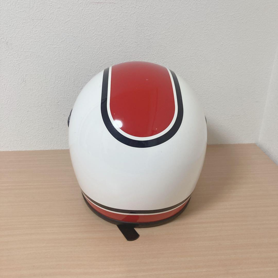 希少 山城 ニューレトロフルフェイス　CBX赤白カラー