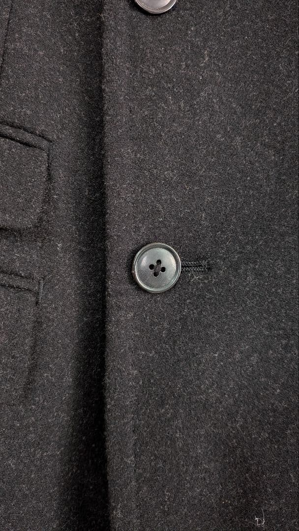 が*く様 【美品】ユニクロ　＋J　ウール　チェスターコート　ブラック L ジルサ