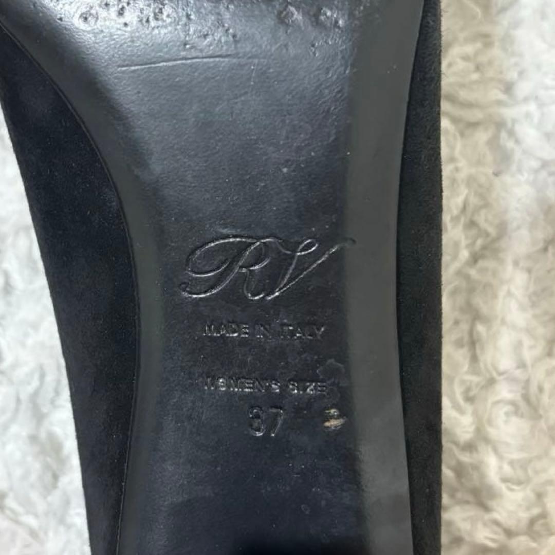 ✨美品✨ロジェヴィヴィエ パンプス バレリーナ スエード スクエアバックル