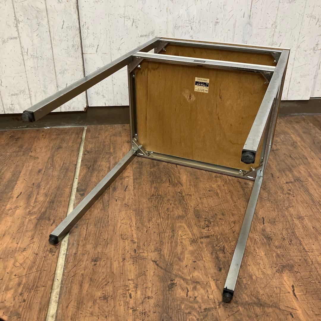 A-4 昭和レトロ ウチダ テレフォンスタンド 電話台 サイドテーブル 2段
