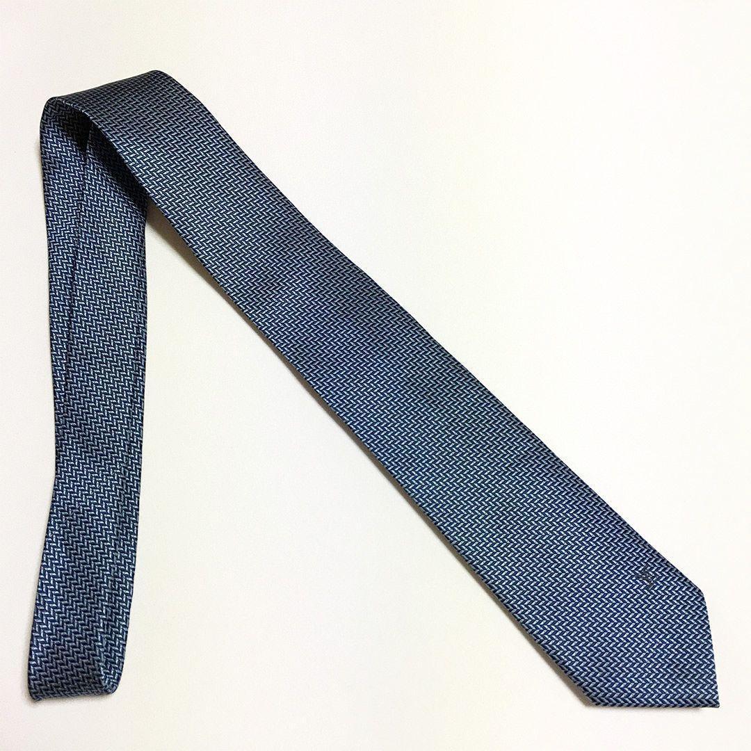 未使用級 ルイヴィトン Louis Vuitton ネクタイ V字パターン