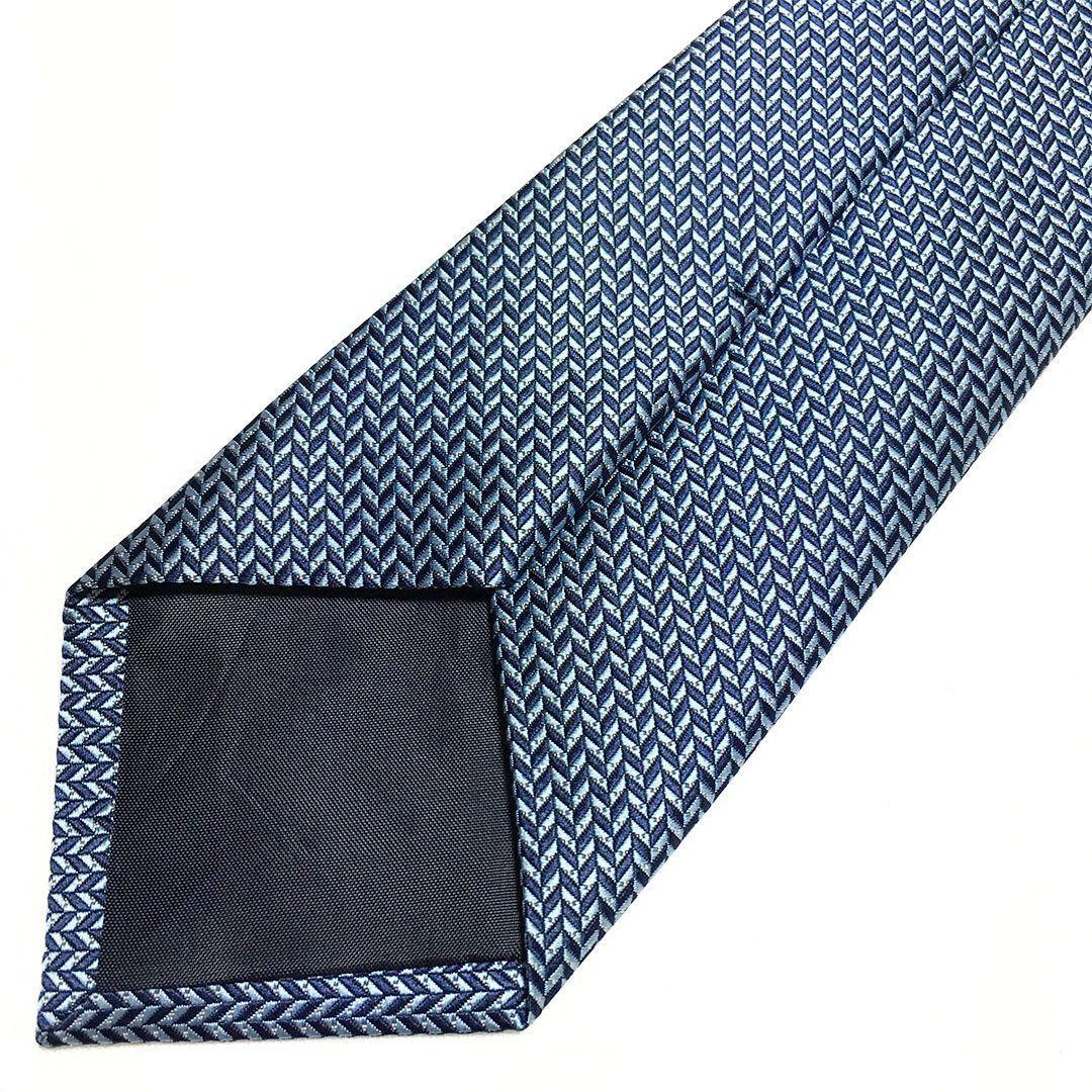 未使用級 ルイヴィトン Louis Vuitton ネクタイ V字パターン