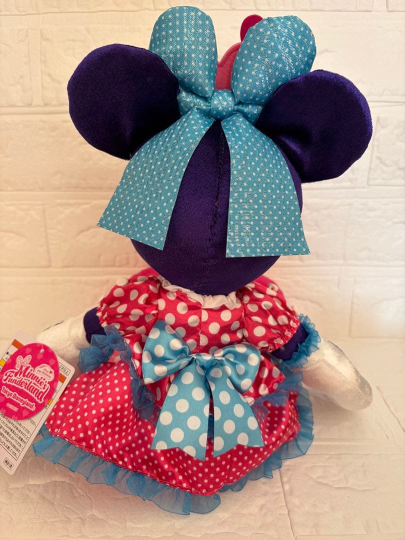 新品タグ付き　ミニー　ぬいぐるみ　ミニパル　ファンダーランド