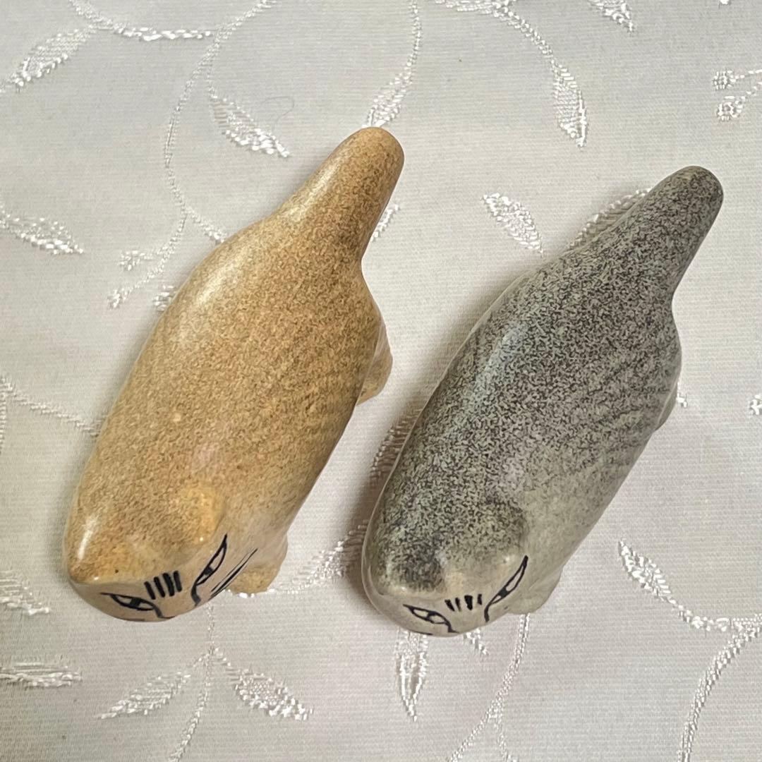 リサラーソン　ネコ ふたごの猫 置物 ねこ　リサ・ラーソン LisaLarson