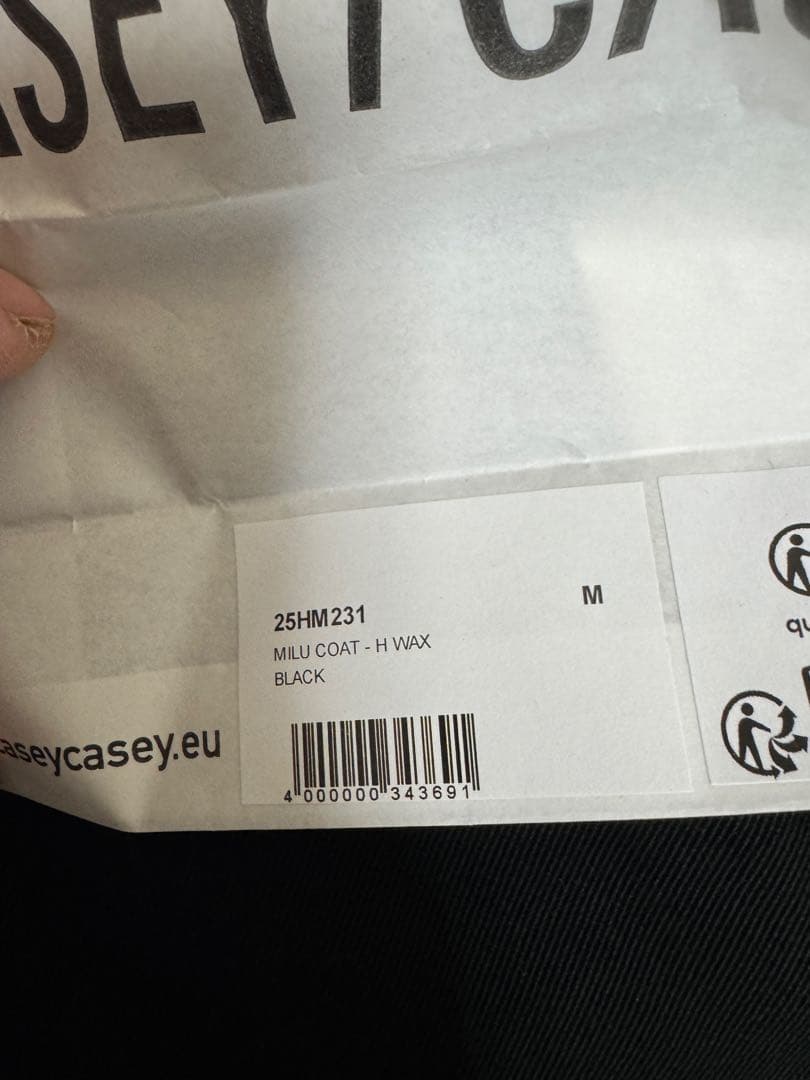 ジャケット・アウター CASEY CASEY 25AW MILU COAT 25HM231