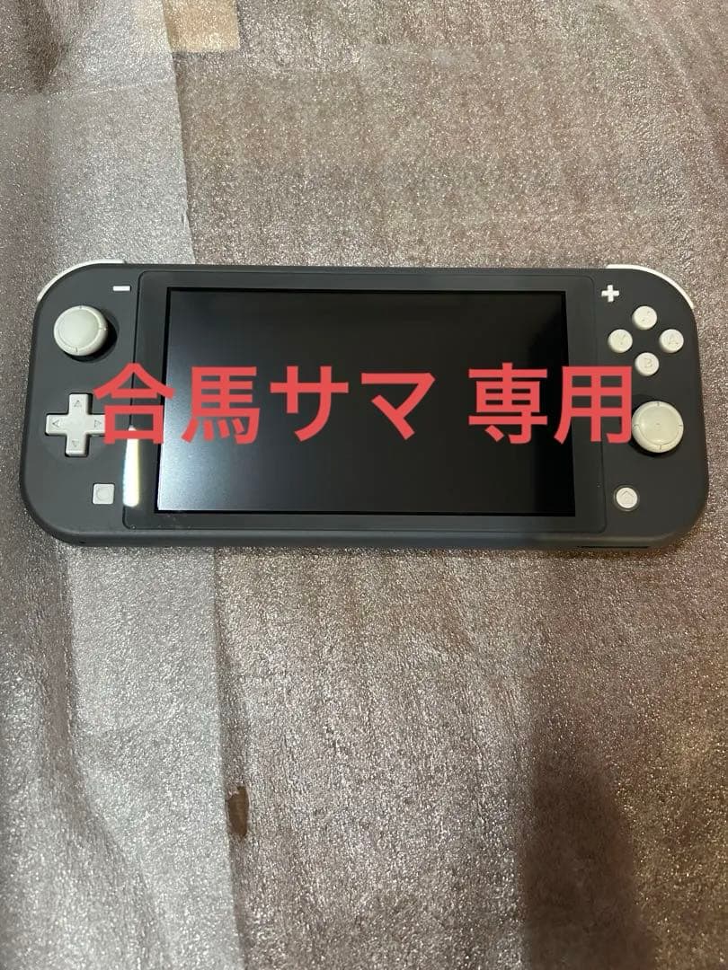 合馬サマ専用 Nintendo Switch Lite グレー