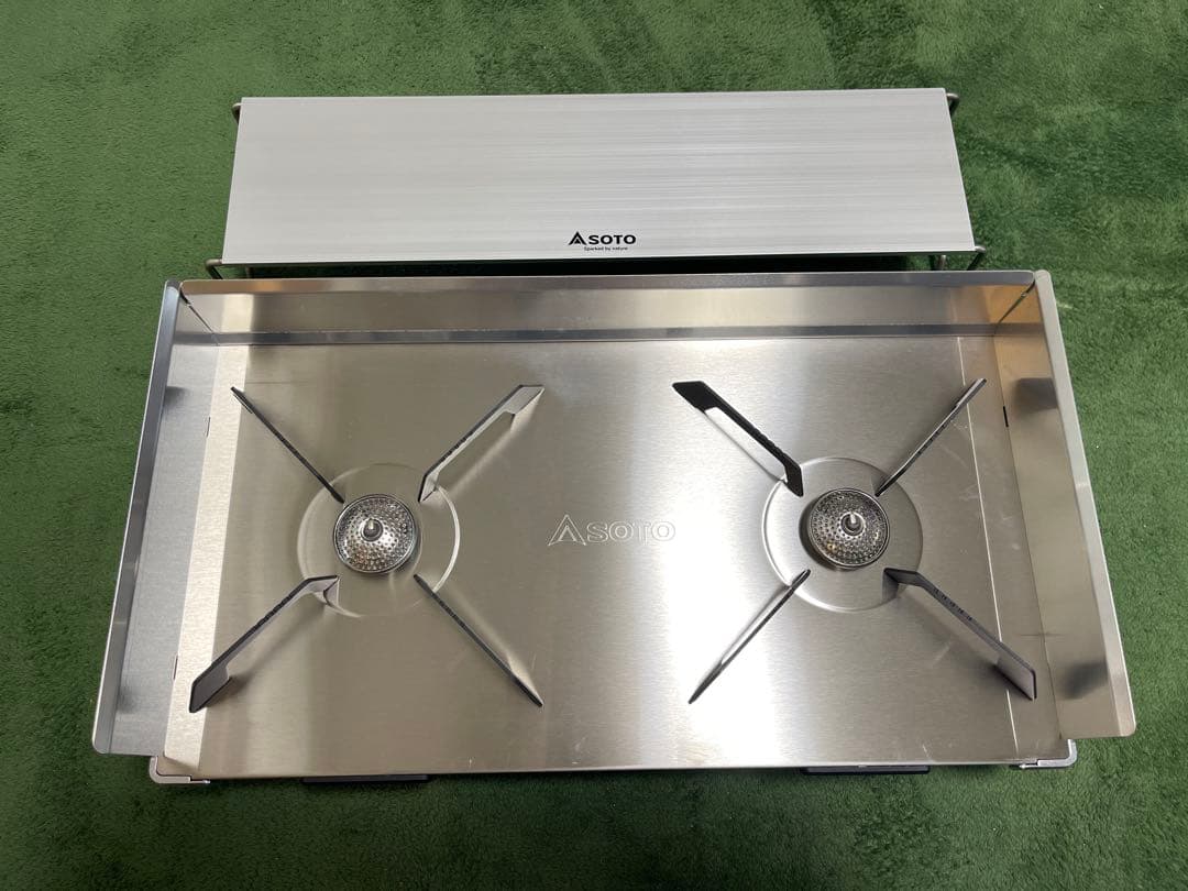 未使用】SOTO 2バーナーGRIDハードケースST-5261＋GRIDテーブル