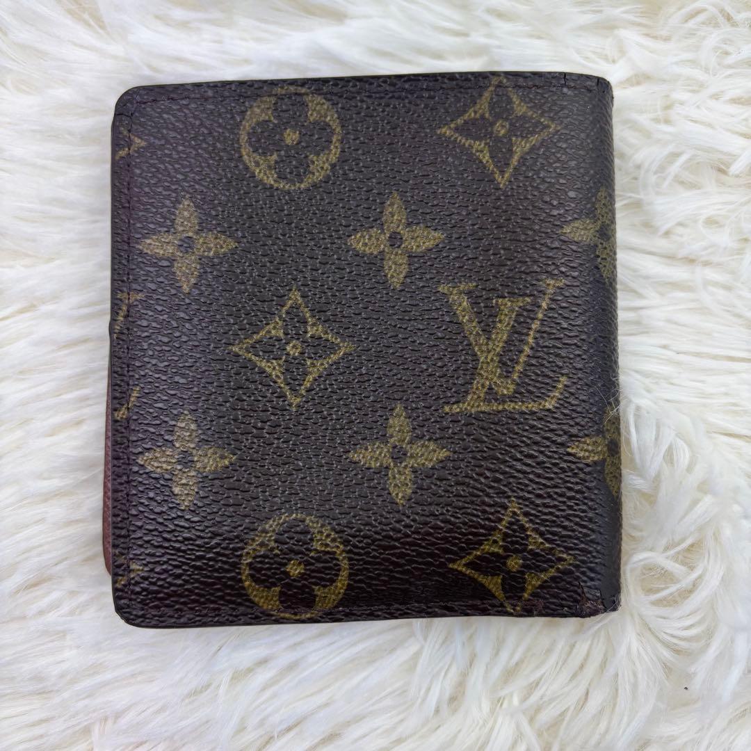 ルイヴィトン モノグラム　ポルトビエ 6 カルトクレディ 札入れ 折り財布