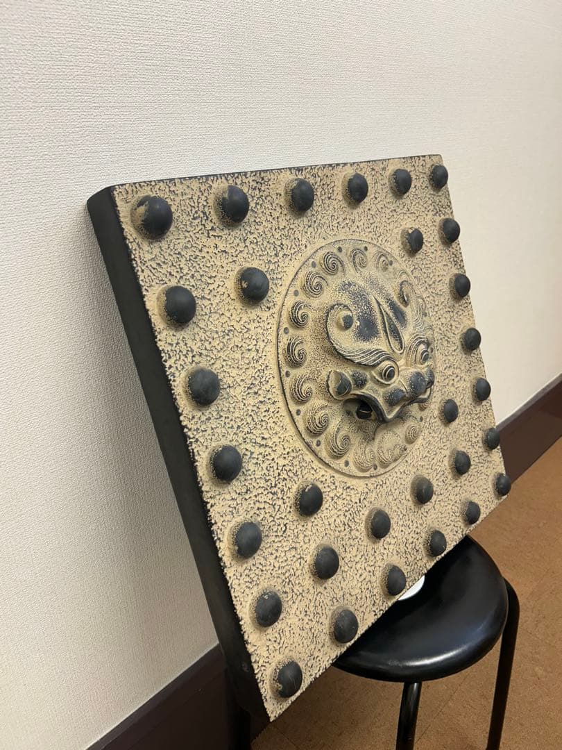 獅子狛犬　店舗内装やインテリアに　装飾品　壁画　沖縄　多国籍料理