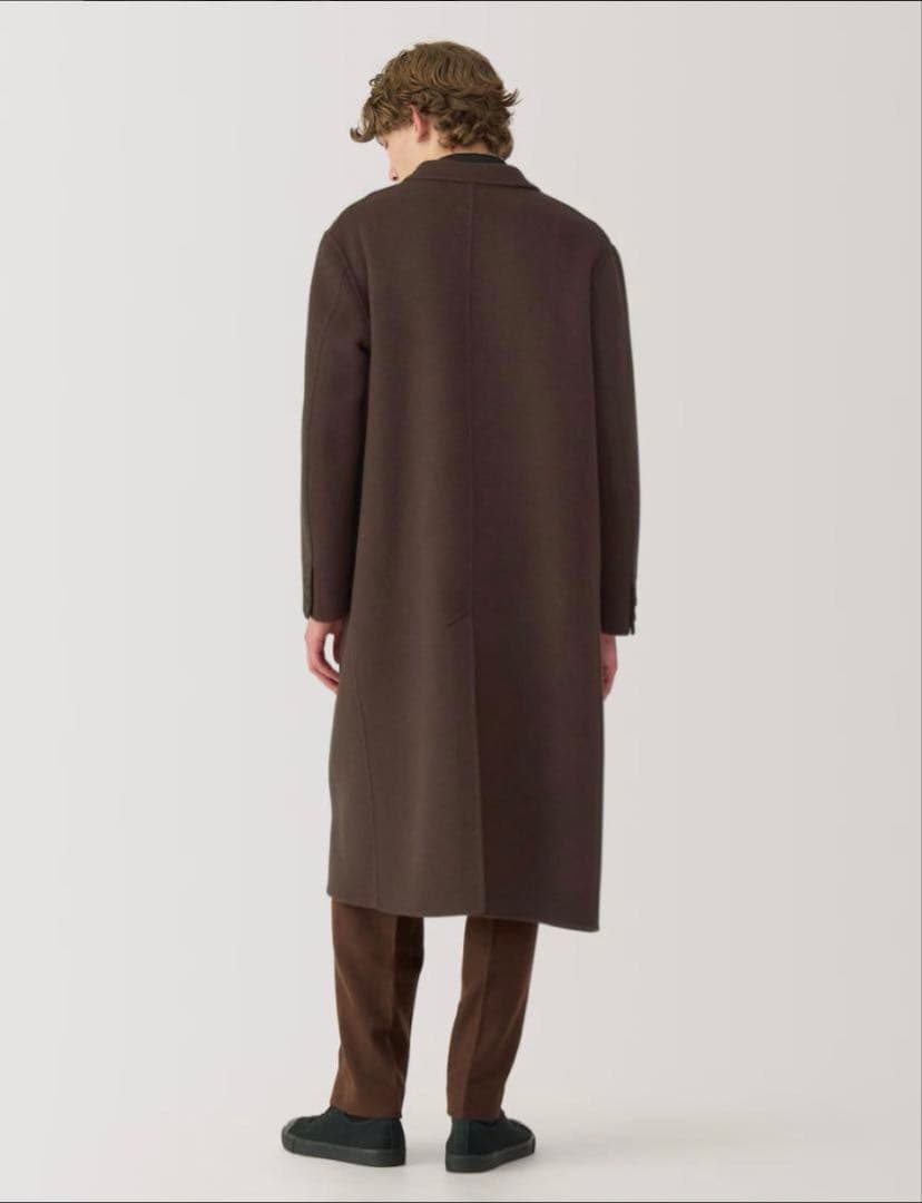 muji labo カシミヤ混 チェスターコート L