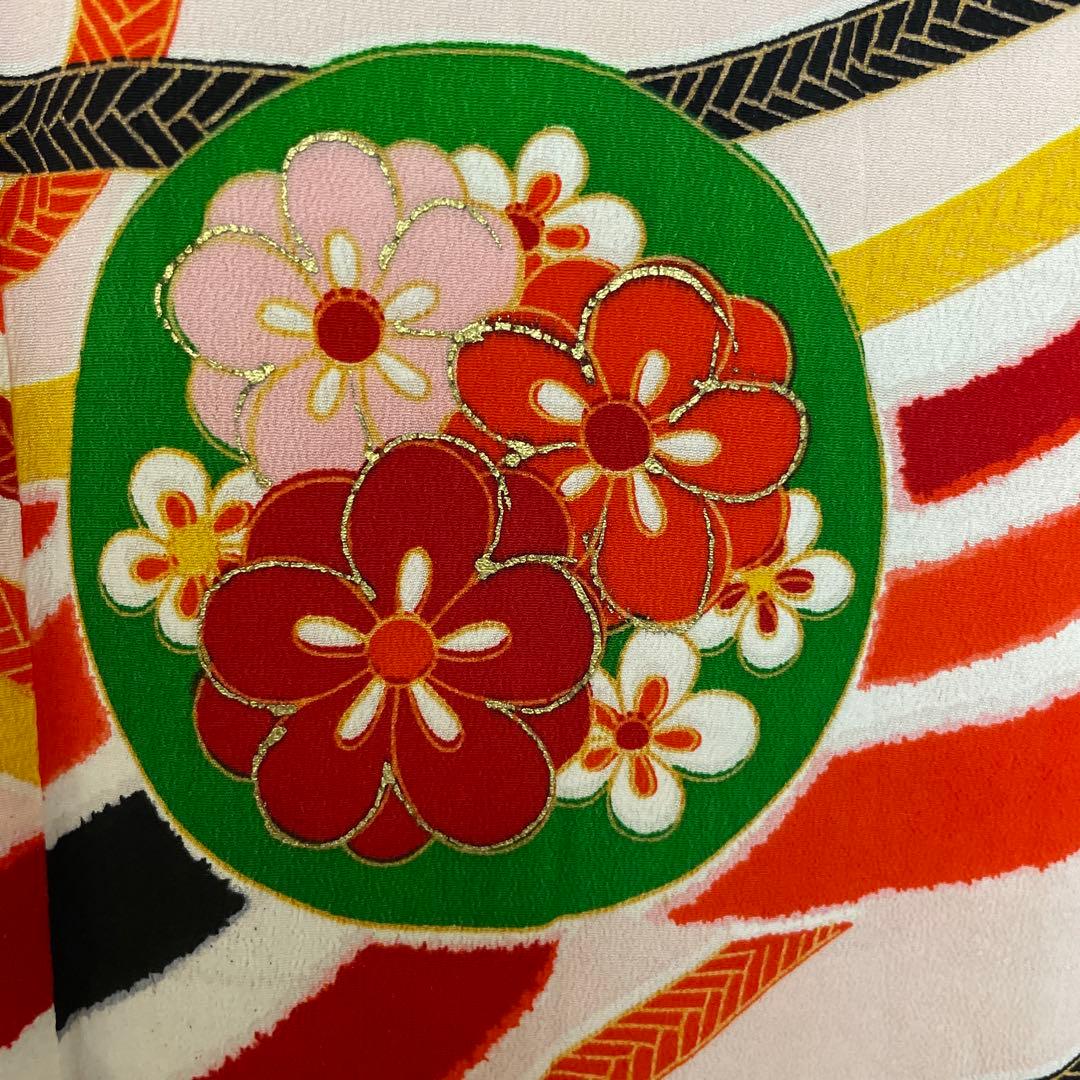 アンティーク　女の子　子供着物　大正ロマン