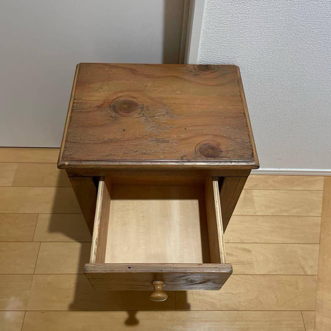 アンティーク カントリー チェスト サイドテーブル コンソール