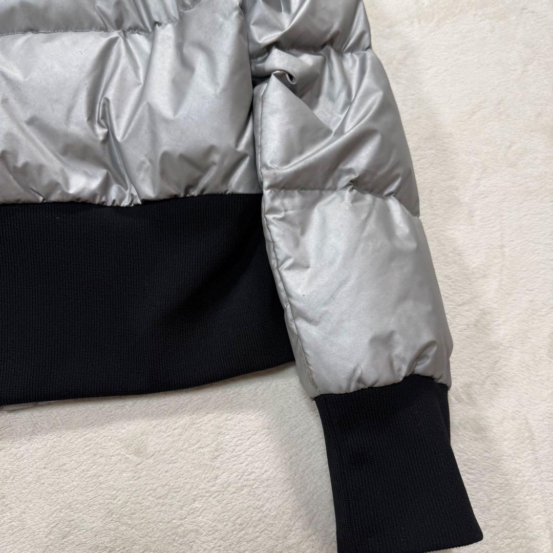 Y-3 × adidas クロップド シルバー ダウンジャケット archive