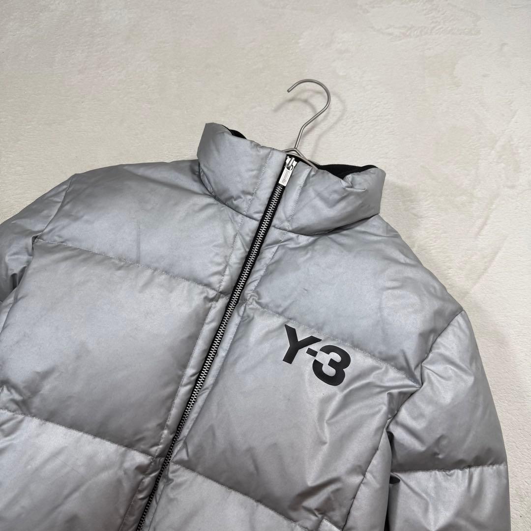 Y-3 × adidas クロップド シルバー ダウンジャケット archive