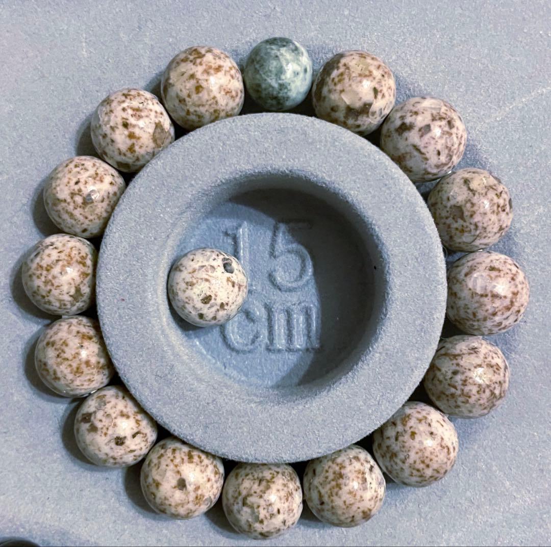 姫川薬石　糸魚川翡翠　ブレスレット