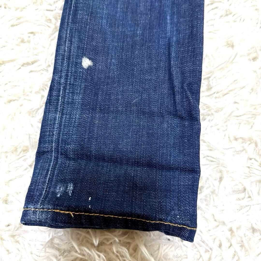 DSQUARED2 ディースクエアード　デニムパンツ　ワッペン