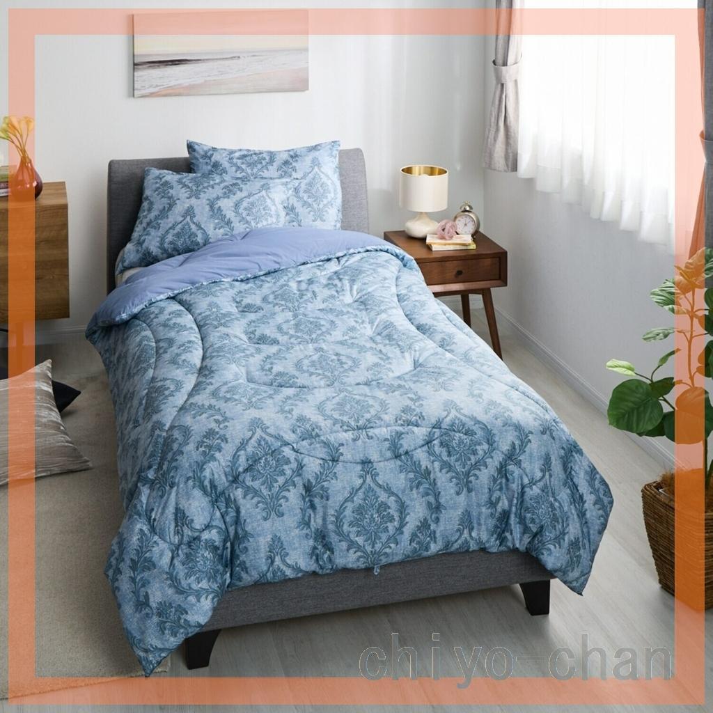 モリリン ほこりが出にくい カーボンホット 掛けふとん＜シングル＞　　ブルー