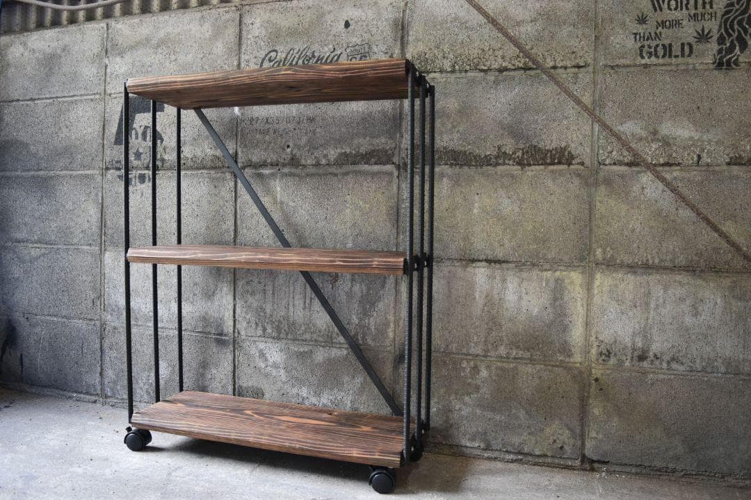 かぎかぎむら　背面ベニアカバー　キャスター