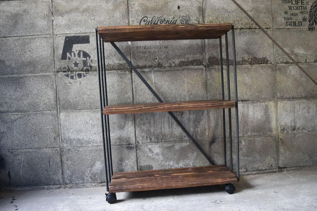 かぎかぎむら　背面ベニアカバー　キャスター