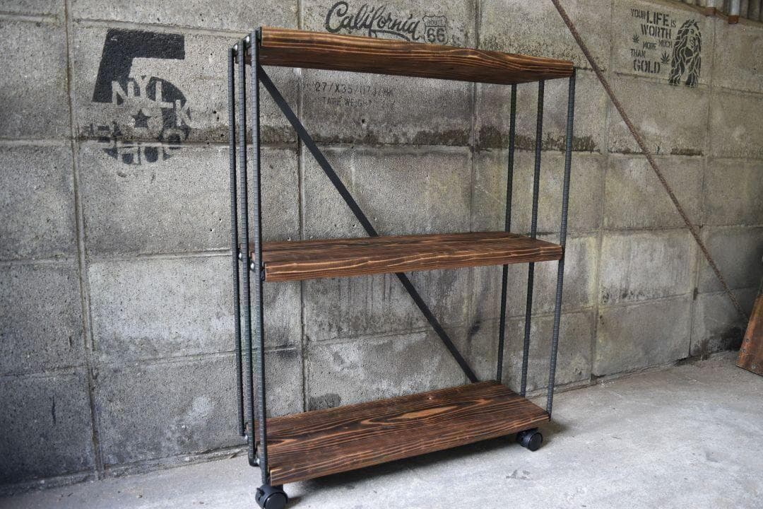 かぎかぎむら　背面ベニアカバー　キャスター