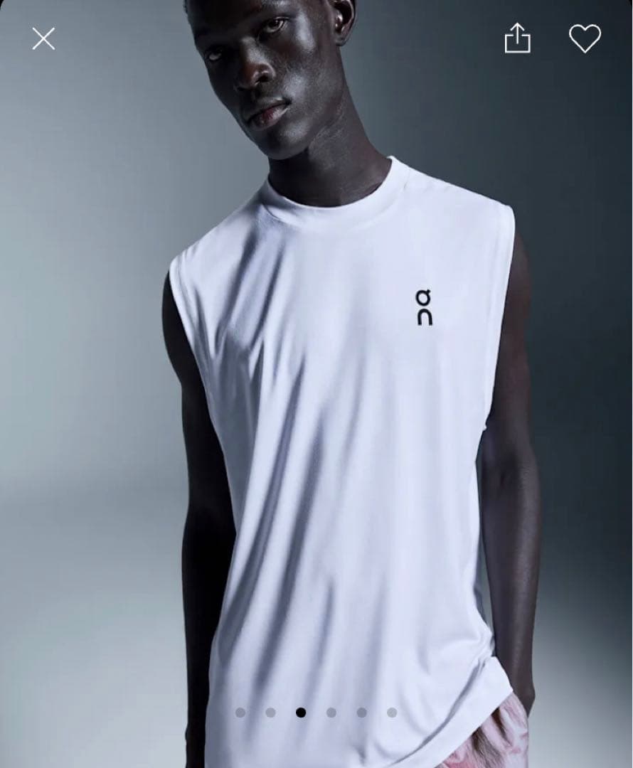 【新品未開封】メンズM on コートサイドタンク Courtside Tank