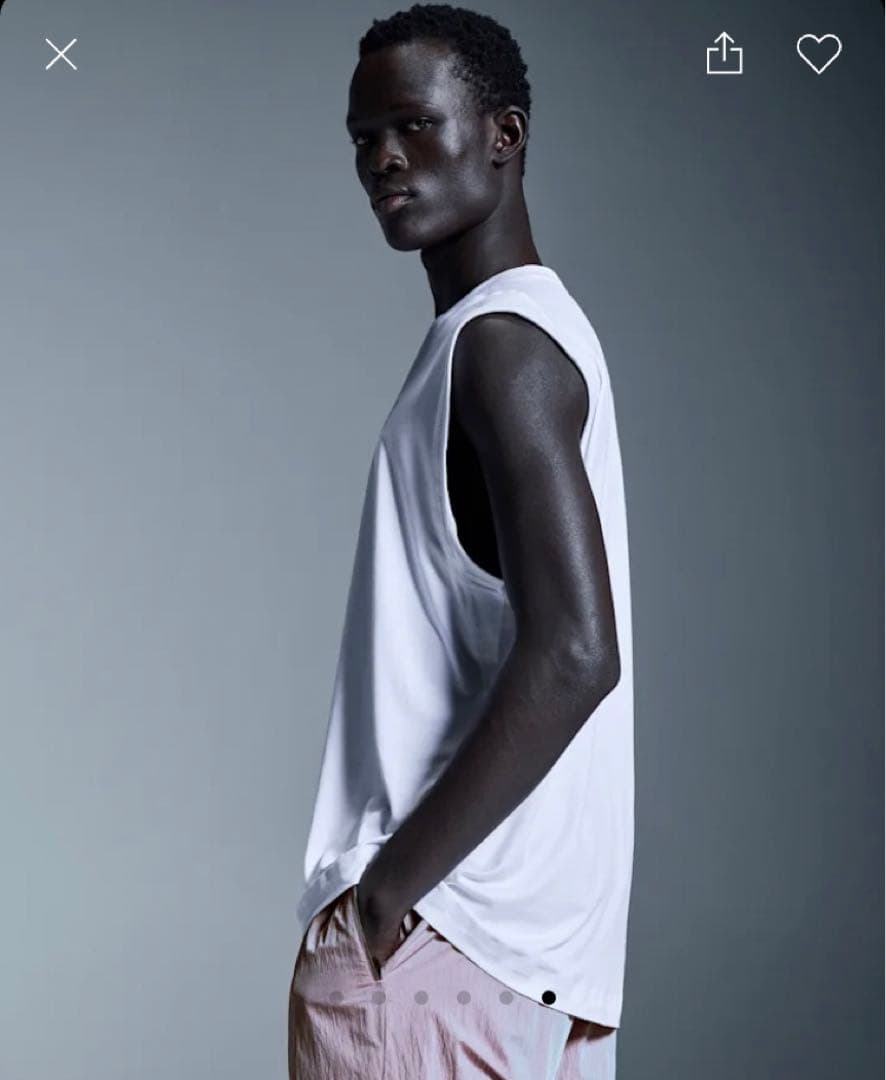 【新品未開封】メンズM on コートサイドタンク Courtside Tank